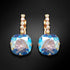 Earrings "Dazzling Sparkle VII (Light Sapphire Shimmer)" with Swarovski™ crystals